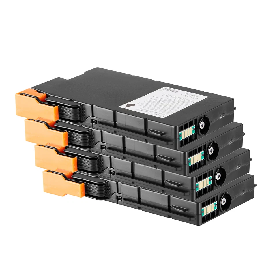 Cartuchos de tinta de alto rendimiento (4 piezas) KCMY-Genuinos Ricoh MP CW2200 CW1200 Foto 3 de 4