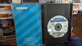 Lethal Enforcers (Sega CD) With Case and Manual. RARE Game - Authentic - Tested