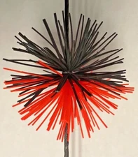 2-COLOR COMBO PK - WHISKER RUBBER BOW STRING SILENCERS - COMPOUND RECURVE TRAD