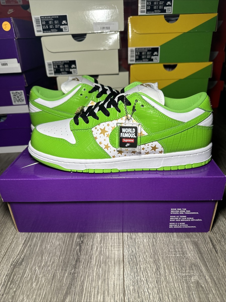 nike sb dunk low x supreme retail