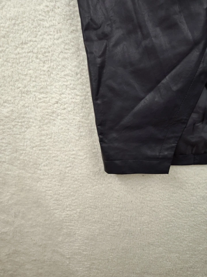 Falda Forever 21 Mujer Mediana Negra Mezcla Viscosa Cremallera Recta Calce Lápiz Foto 4 de 4