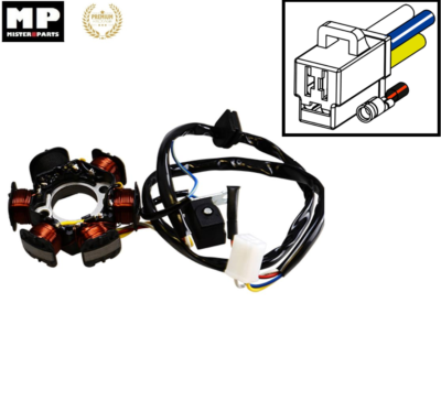 UN STATOR ALTERNATEUR Allumage Scooter Peugeot 50 Jet Force 2 Temps Tsdi EUR 49,99 - FR