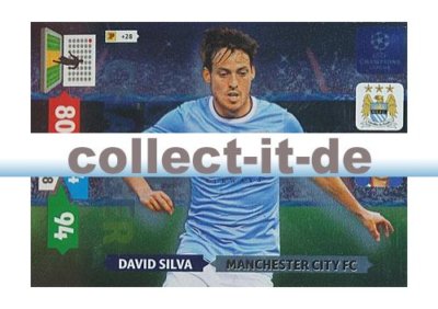 Panini Adrenalyn XL Champions League 13/14 - 343 - David Silva - Game Changer