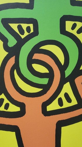 Original Keith Haring Dusseldorf 1988 Exhibition Print - 第 6/7 張圖片