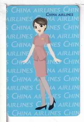 Single Airline Playing Card ''China Airlines, CAL149A'' Chan/Mertens #, Stand