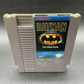 Batman: El Videojuego Nintendo NES, 1985 Juego con Funda Solo DE COLECCI&Oacute;N PROBADO FUNCIONANDO