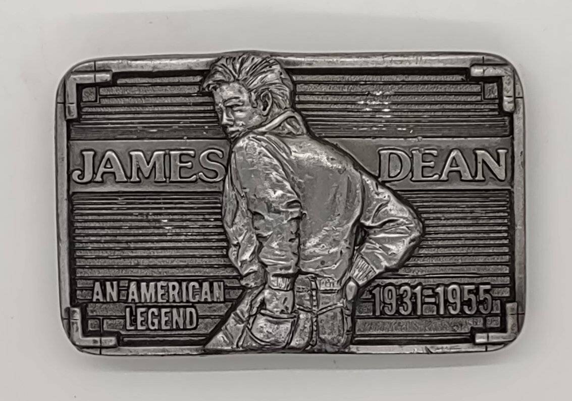 James Dean belt buckle Vintage James Dean Memorial Belt Buckle | eBay main image 4