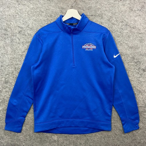 Nike Golf Top Mens Small Blue Pullover 