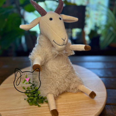 ジェリーキャット ヤギ Ginny Goat Jellycat GINNY GOAT New BNWT RETIRED Soft Plush Toy RARE & HTF