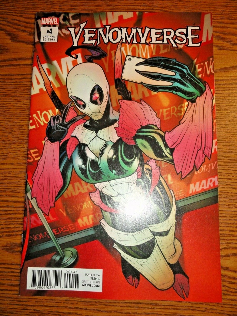Venomverse #4 Poison Variant NM Venom Symbiote Carnage