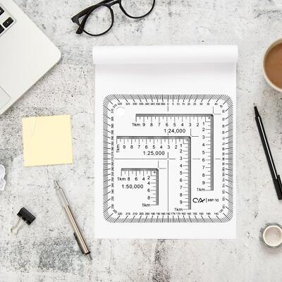 Pocket Grid Map Reading Genau für Utm, Usng, Mgrs Koordinaten Kartenlesen