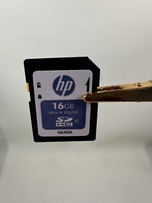  HP 16GB SECURE DIGITAL Class 4 SDHC Flash Memory Card Q6305A
