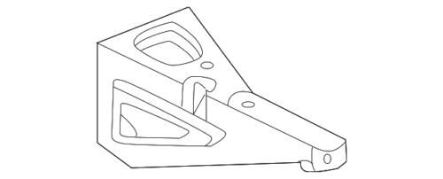 Soporte del guardabarros delantero para Honda (N/P 60212-S2A-000ZZ)