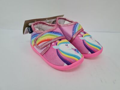 De Fonseca Pescara I Pantoffeln Mit Klettverschluss Einhorn, FUC Fucsia Mädchen