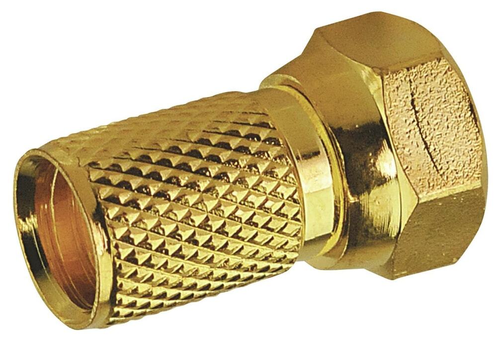 Schwaiger F-Aufdrehstecker 2er-Комплект 65 мм GOFST6502 30481005 2490₽