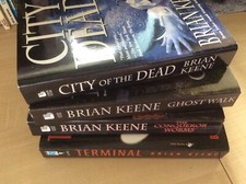 Brian Keene 4 novels. Terminal, ghost walk, conqueror worms, city of the dead