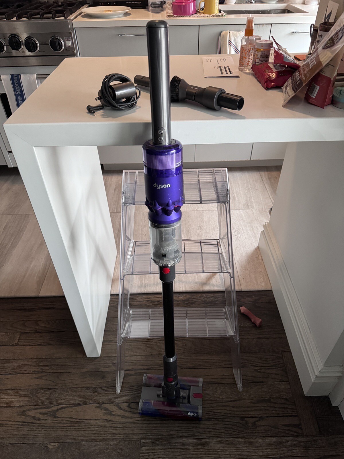 Dyson Omniglide Cordless Stick Vacuum Cleaner Purple/Nickel