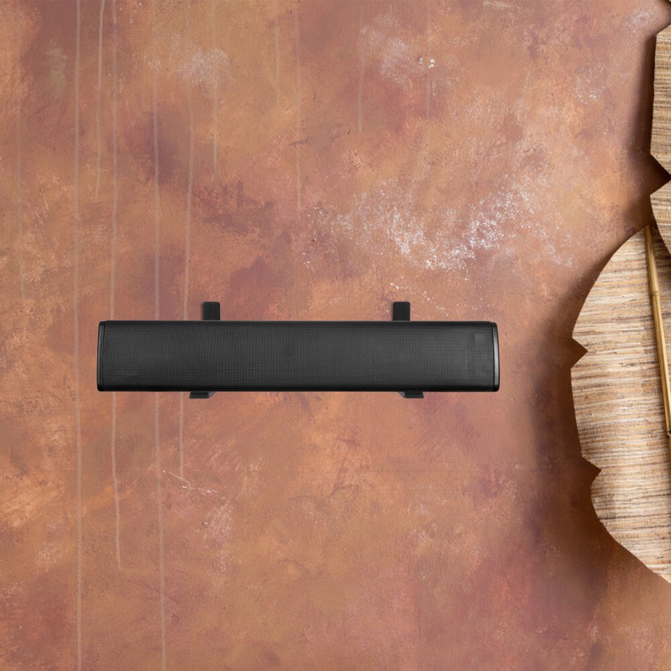 2pcs Speaker Stands Desk Wall Mount Audio Rack Soundbar Wall Mount