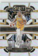 2023-24 Panini Select WNBA Silver Prizm Zia Cooke Los Angeles Sparks #47
