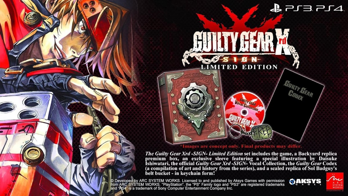 Guilty Gear Xrd -SIGN- *LIMITED COLLECTOR'S EDITION* Box Set