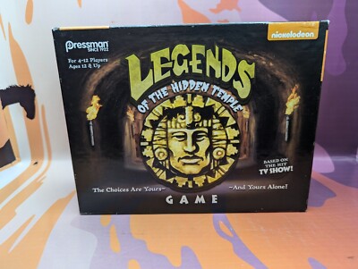 Legends of the Hidden Temple Game, Pressman, Nickelodeon TV Show, new sealed
