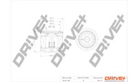 Dr!ve+ ÖLfilter Anschraubfilter FüR Hyundai I30 1.4 1.6 KIA Xceed Ceed