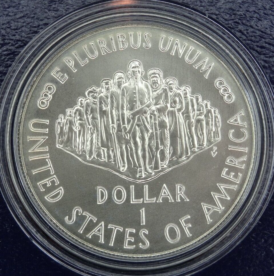 1987-P Constitution Silver Dollar US Mint Unc Commemorative $1 OGP