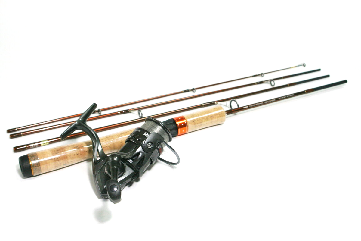希少 うらしま堂 The Custom trout spin 86L Trout High Carbon Rod 60ul & Rookey SZM Reel set From Japan