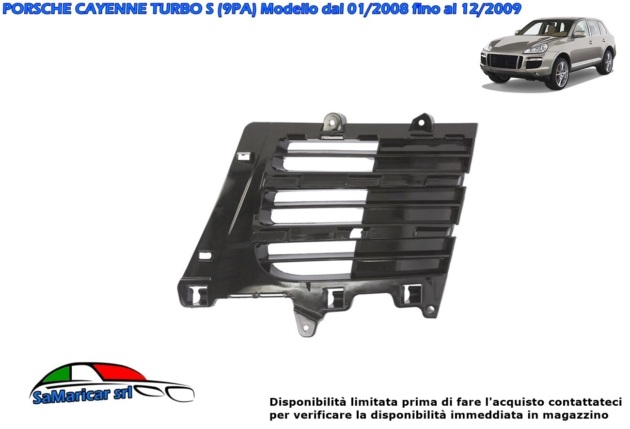 Griglia Laterale Destra Porsche Cayenne 2008-2010 | Ricambio 955505