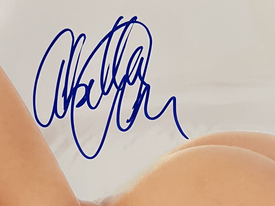 Abella Anderson signed 8x10 Photo Sexy Naughty America Adult Star JSA Model 🔥 | eBay