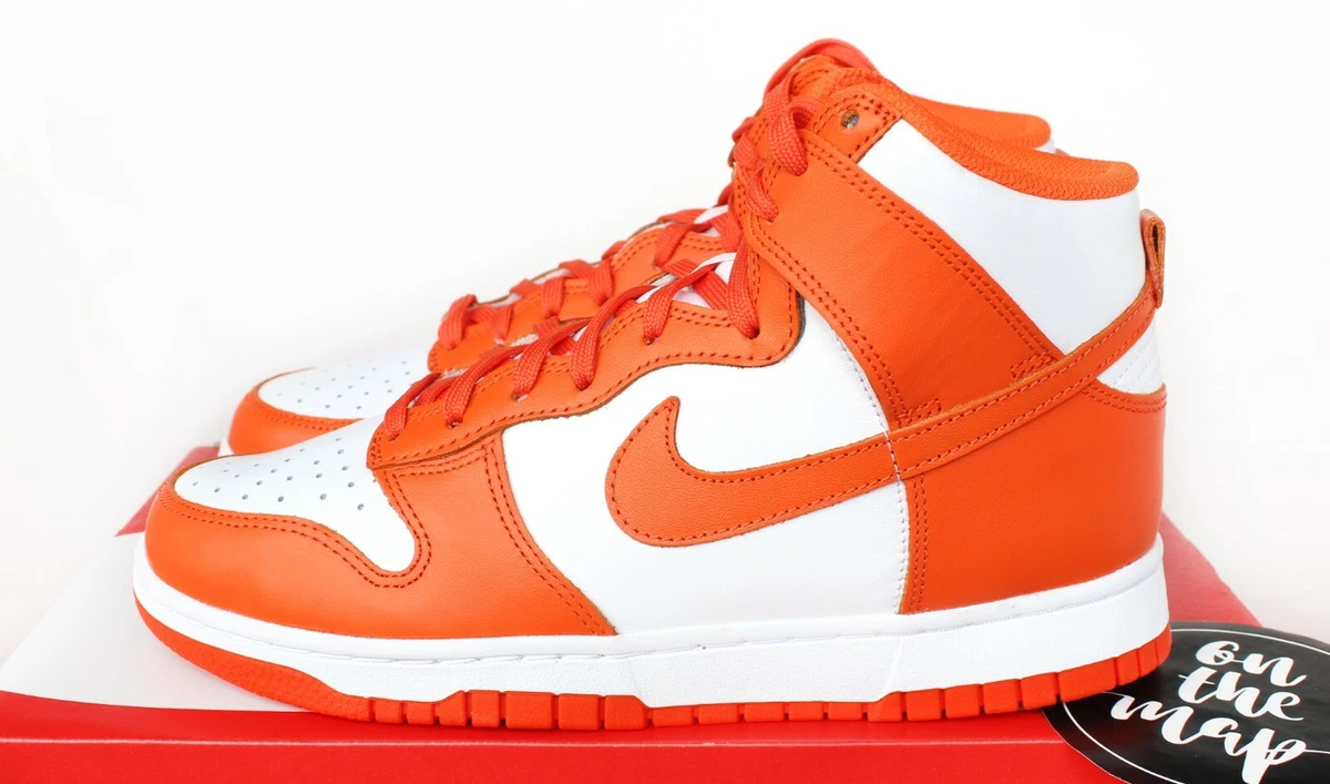 Nike Dunk High Syracuse Orange Blaze White UK 3 4 5 6 7 8 9 10 11 12 US New