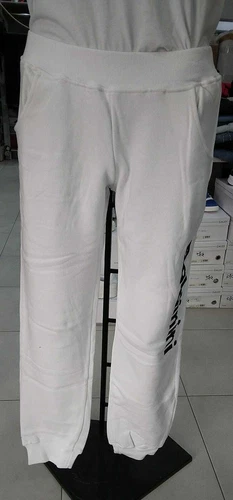 Baldinini Sweatpants For Men White With Black Logo Size L BLD08ALZ - product listing photo