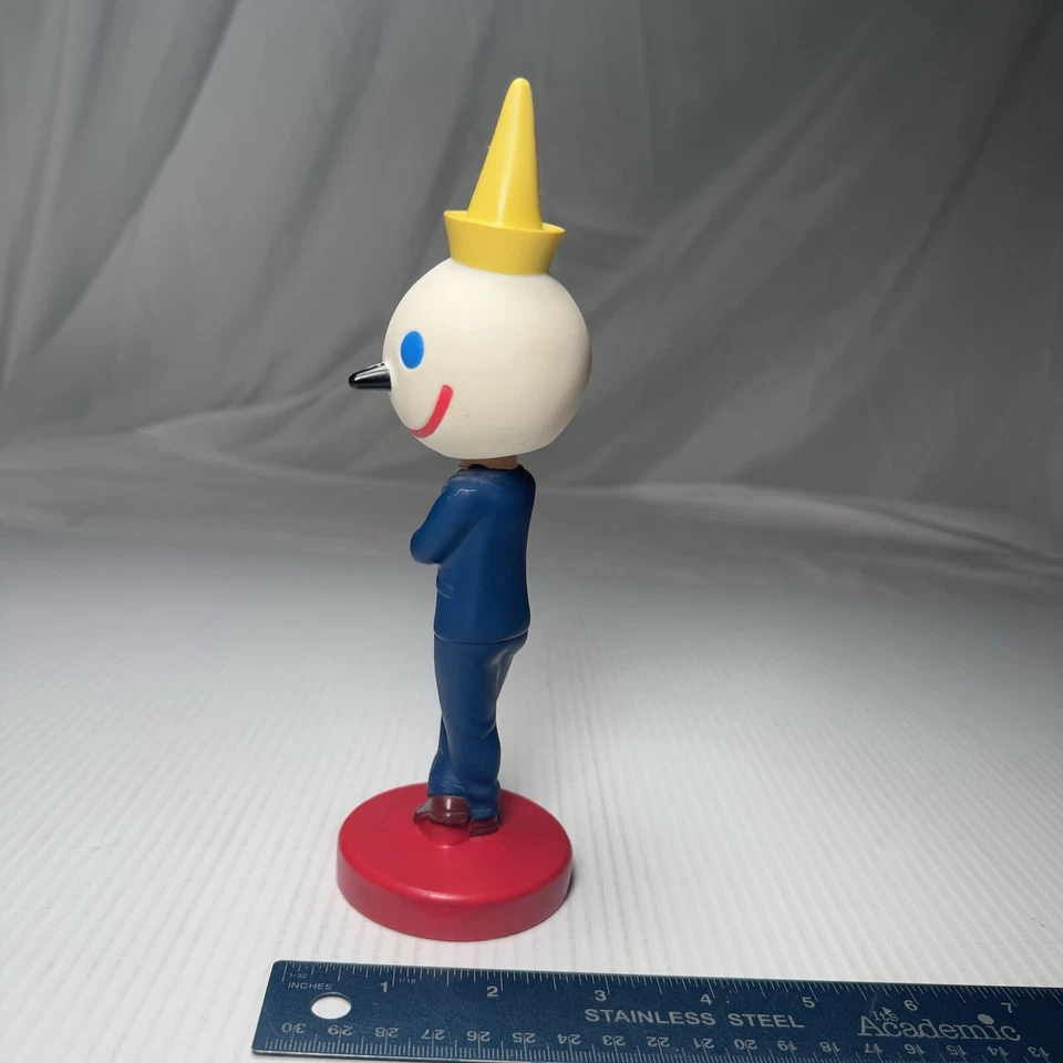 8.5" Tall Jack in the Box Bobble Head Toy Fast Food Promotion Advertising 2003 - Image 2 of 4