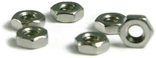 Stainless Steel Hex Machine Screw Nut Small Pattern #2-56, Qty 1000