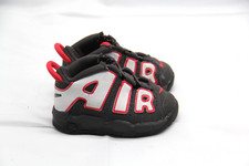 Nike Air More Uptempo Shoes Toddler 5C Gray Ash White Black Sneakers DH9722 200