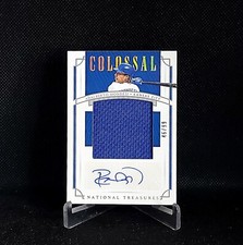 2019 National Treasures Colossal Signatures Holo Gold /99 Adalberto Mondesi Auto