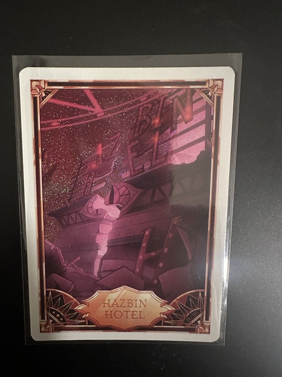 Hazbin Hotel Trading Card - Hazbin Hotel Rare Premium FOIL Hazbin Hotel Trading Card - Hazbin Hotel Rare Premium FOIL