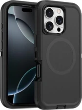 For iPhone 16 Pro Max Magnetic Case Magsafe Shockproof Heavy Duty Rugged Cover