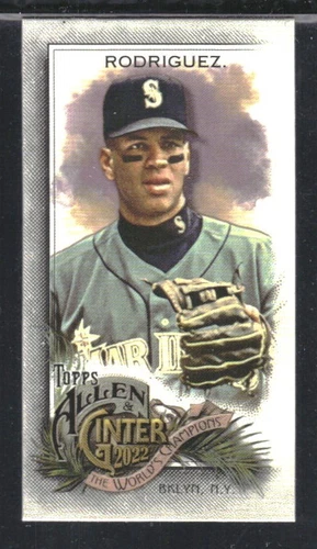 2022 Topps Allen and Ginter Mini #106 Alex Rodriguez - BB
