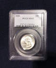 1935 Washington quarter PCGS MS65, Priced at PCGS price guide.