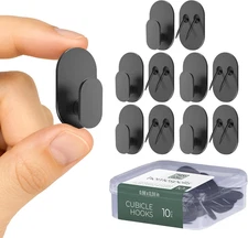 Metal Cubicle Hooks for Fabric Walls – Cubical Wall Hooks, Pins & Picture Hanger