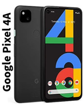 Google Pixel 4a, 128GB, Black, 6GB RAM, Unlocked Android , Grade A Condition