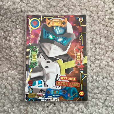 LEGO Ninjago Trading Card Game Zane Ultra Zane Next Level Foil Holo Nr. 20