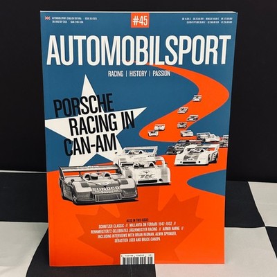 AUTOMOBILSPORT MAGAZINE ISSUE 45 JUL-SEPT 2025 PORSCHE RACING IN CAN-AM 917 /30