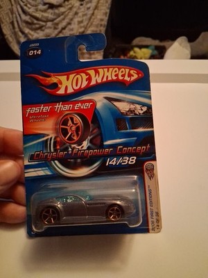2006 Hot Wheels - First Editions - #014 - Chrysler Firepower - #14/38 - J3255
