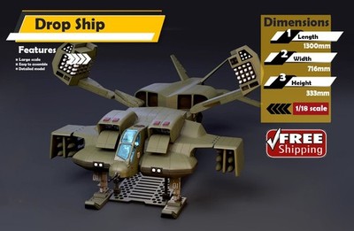 UD4L Cheyenne Drop Ship maßgefertigter Modellbausatz im Maßstab 1:18
