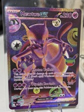 Pokémon 30° Celebrazione Mewtwo ex 157/128 Futuristico Raro quasi nuovo