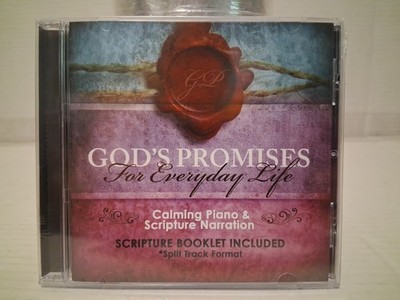 God s Promises For Everyday Life CD Inspirational Piano & Scripture Booklet New