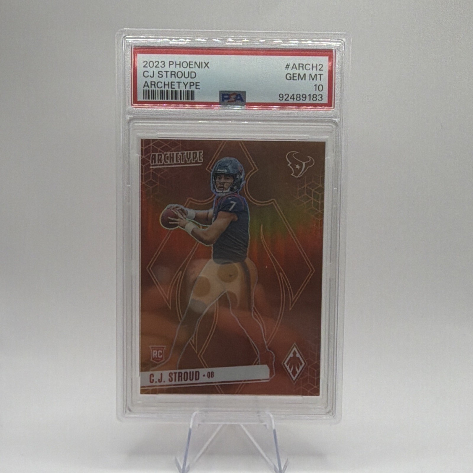 CJ Stroud Panini Phoenix Archetype #ARCH2 Base