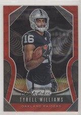 2019 Panini Prizm Red Wave Prizm 13/149 Tyrell Williams #226 qc6